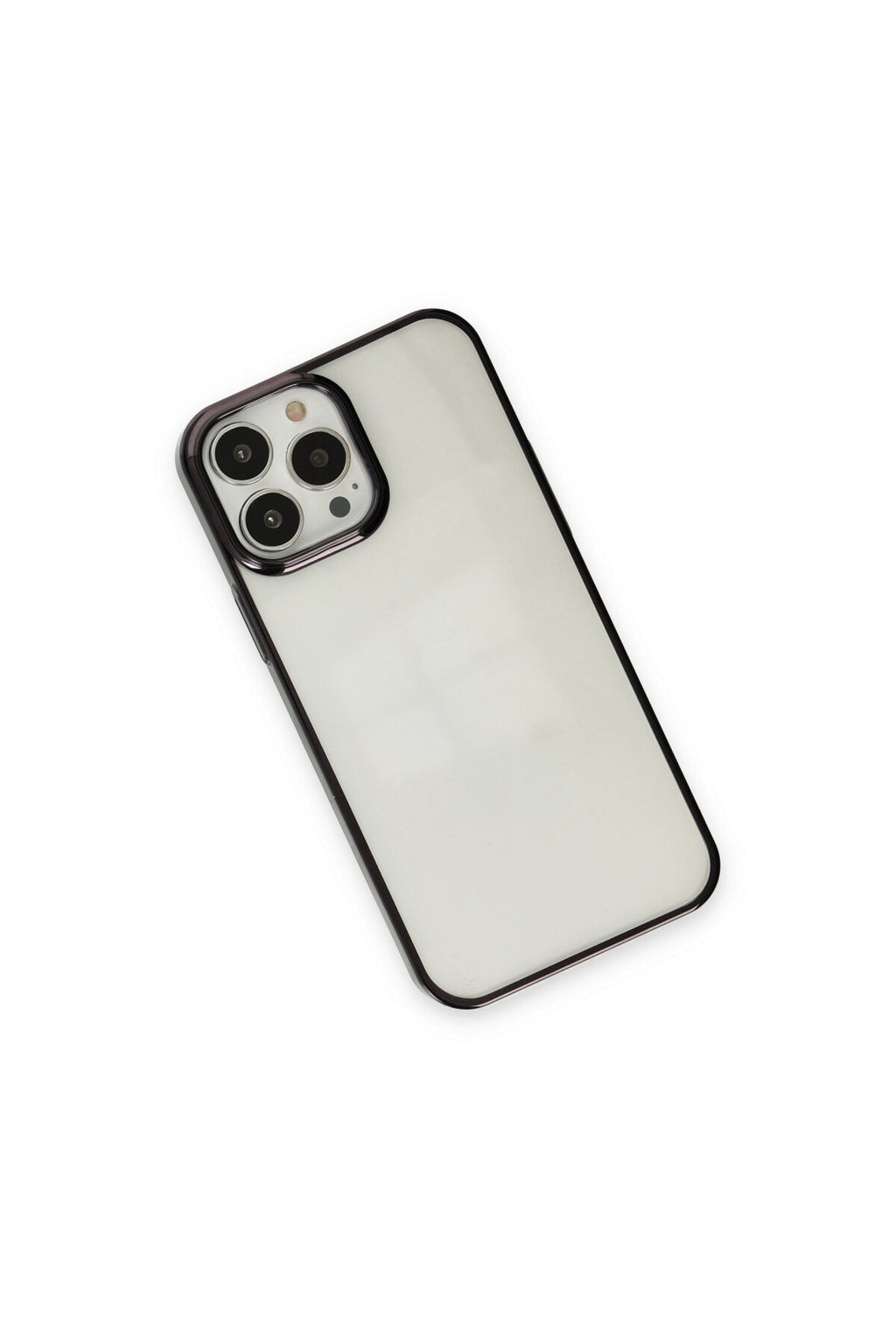 Apple iPhone 13 Pro Max Uyumlu Kılıf Element Silikon - Siyah