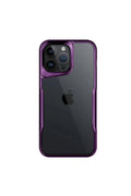 Apple iPhone 16 Pro Max Uyumlu Kılıf Boyi Silikon Kapak - Derin Mor