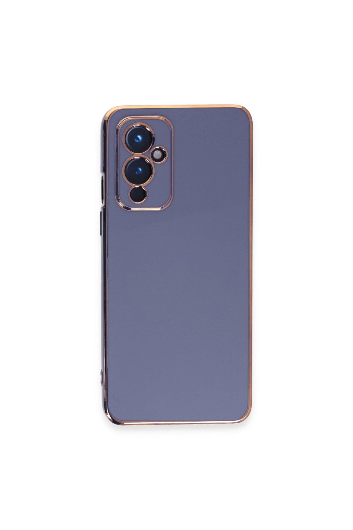 One Plus 9 Kılıf Volet Silikon - Mavi