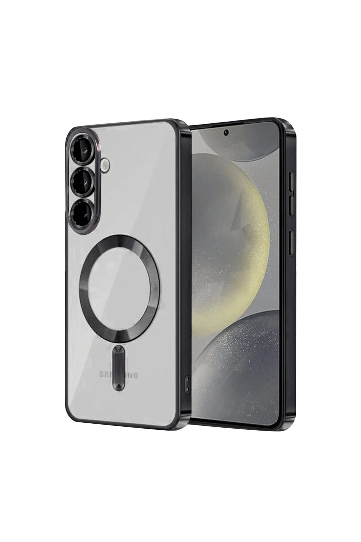 Samsung Galaxy A37 5G Uyumlu Kross Magneticsafe Kapak - Siyah