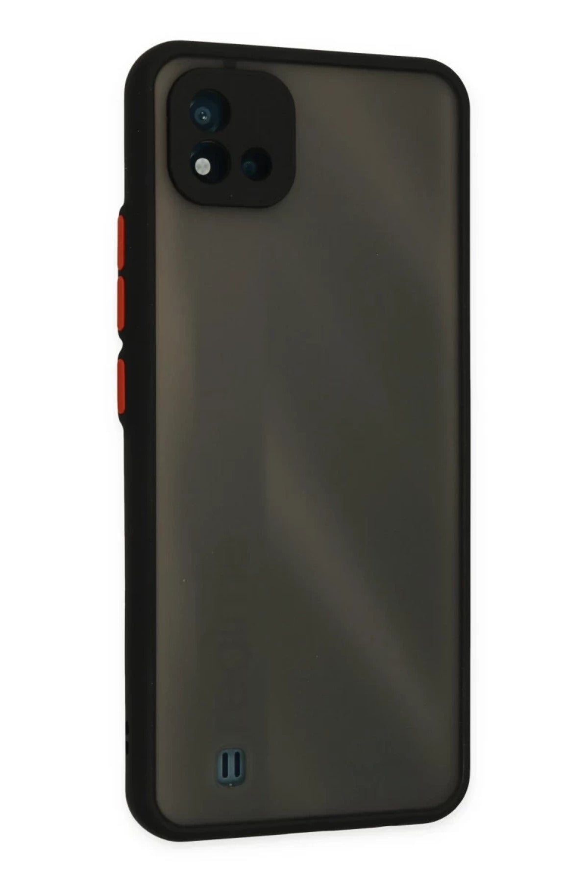 Realme C11 2021 Uyumlu Kılıf Montreal Silikon Kapak - Siyah