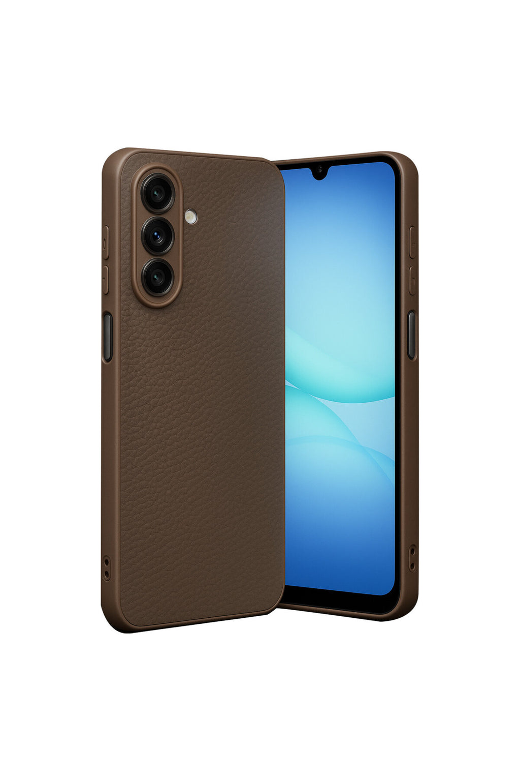Samsung Galaxy A17 5G Uyumlu Thermax Silikon Kılıf - Kahverengi