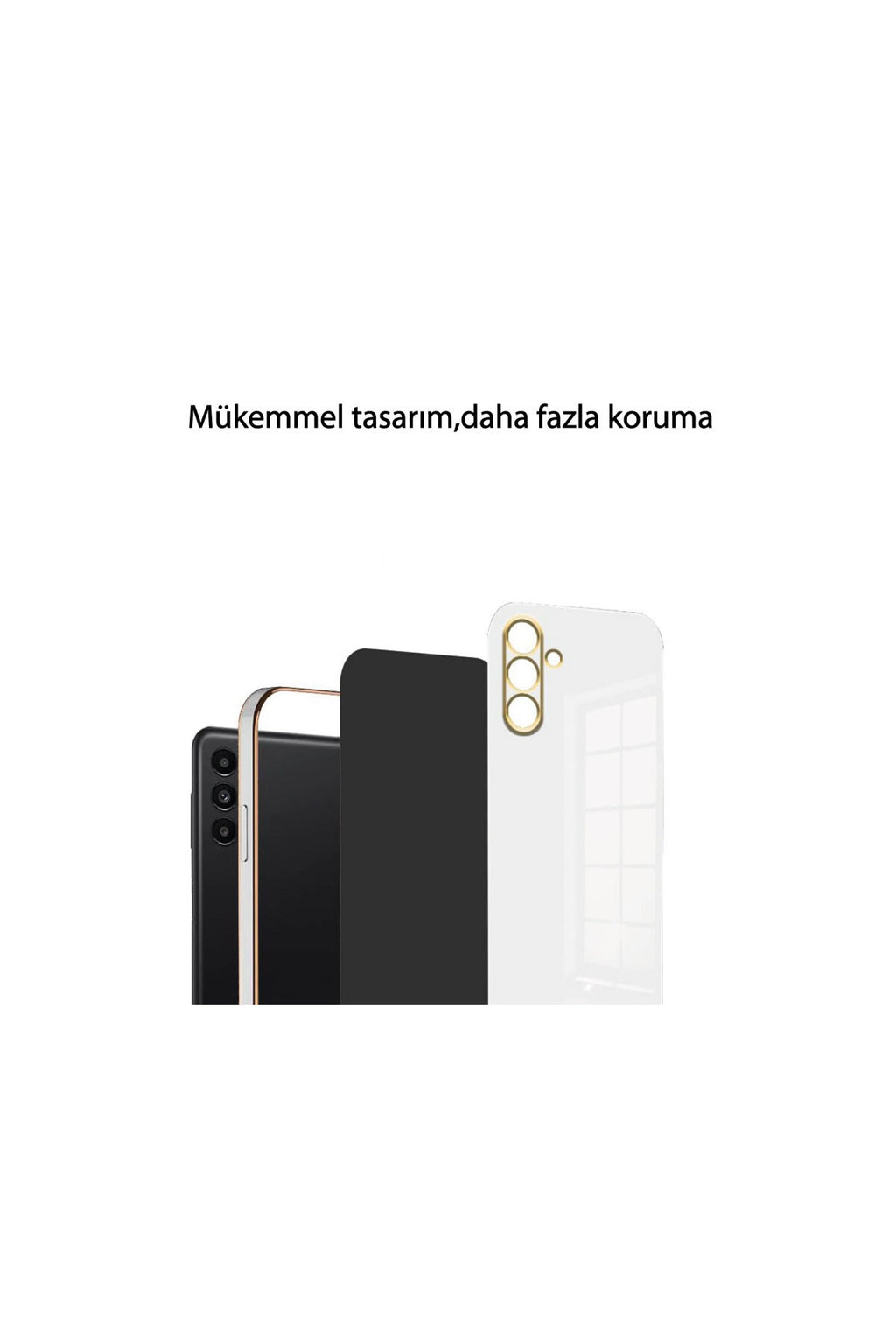 Samsung Galaxy A15 4G Uyumlu Kılıf Volet Silikon - Mavi