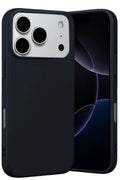 Apple iPhone 17 Pro Max Uyumlu Nano içi Kadife Silikon - Siyah
