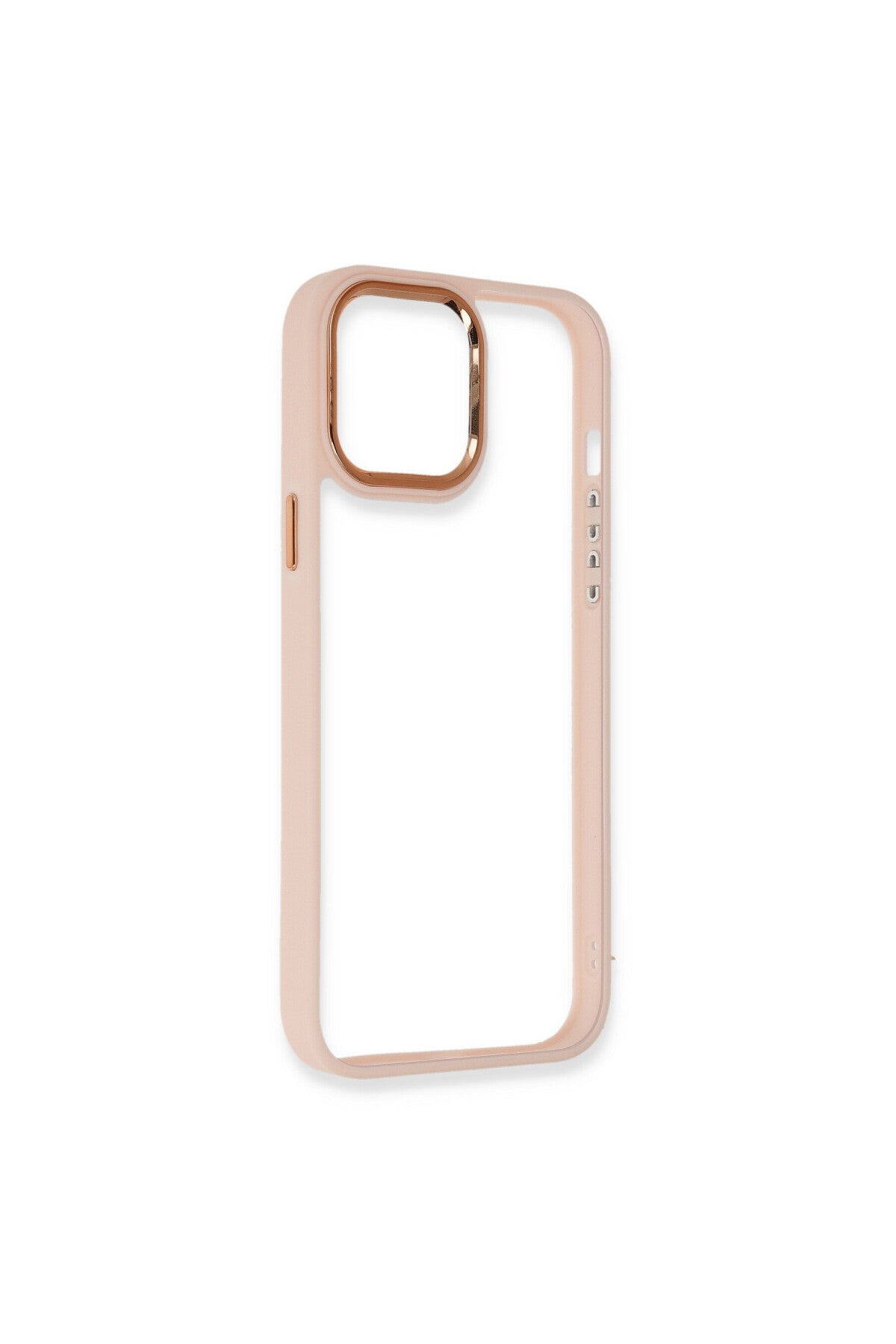 Apple iPhone 14 Pro Uyumlu Kılıf Dora Kapak - Pudra