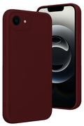 Apple iPhone 16E Uyumlu Kılıf Viera Silikon - Bordo