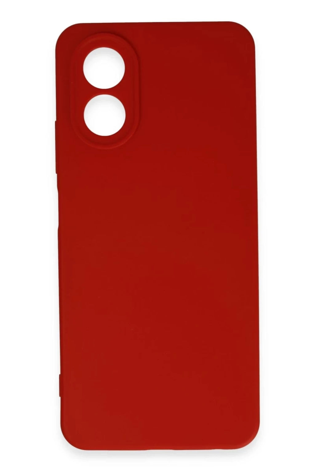 Oppo A38 Uyumlu Kılıf First Silikon - Kırmızı