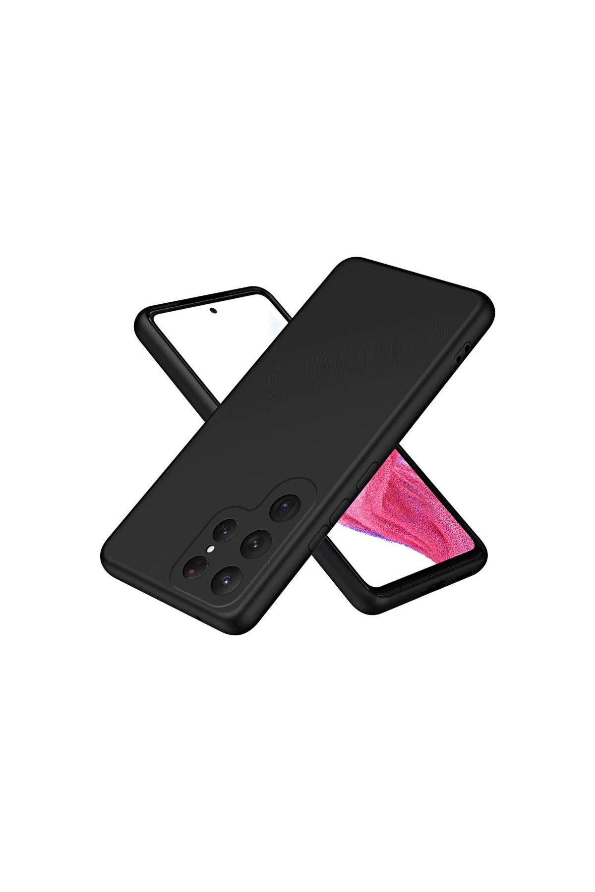 Samsung Galaxy S25 Ultra Uyumlu Kılıf First Silikon - Siyah