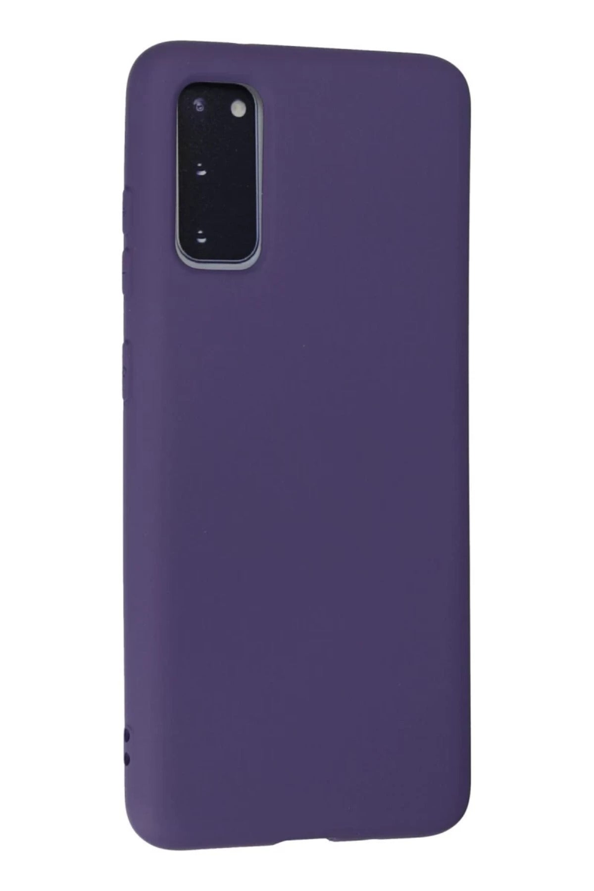 Samsung Galaxy S20 Uyumlu Kılıf Nano içi Kadife Silikon - Mor