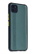 Realme C11 Uyumlu Kılıf Miami Şeffaf Silikon - Lacivert