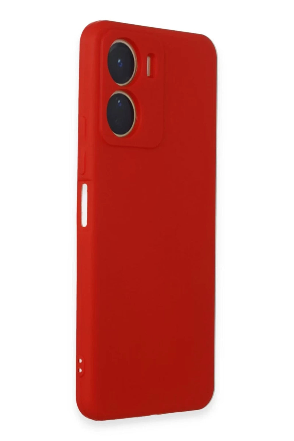 Vivo Y16 Uyumlu Kılıf First Silikon - Kırmızı
