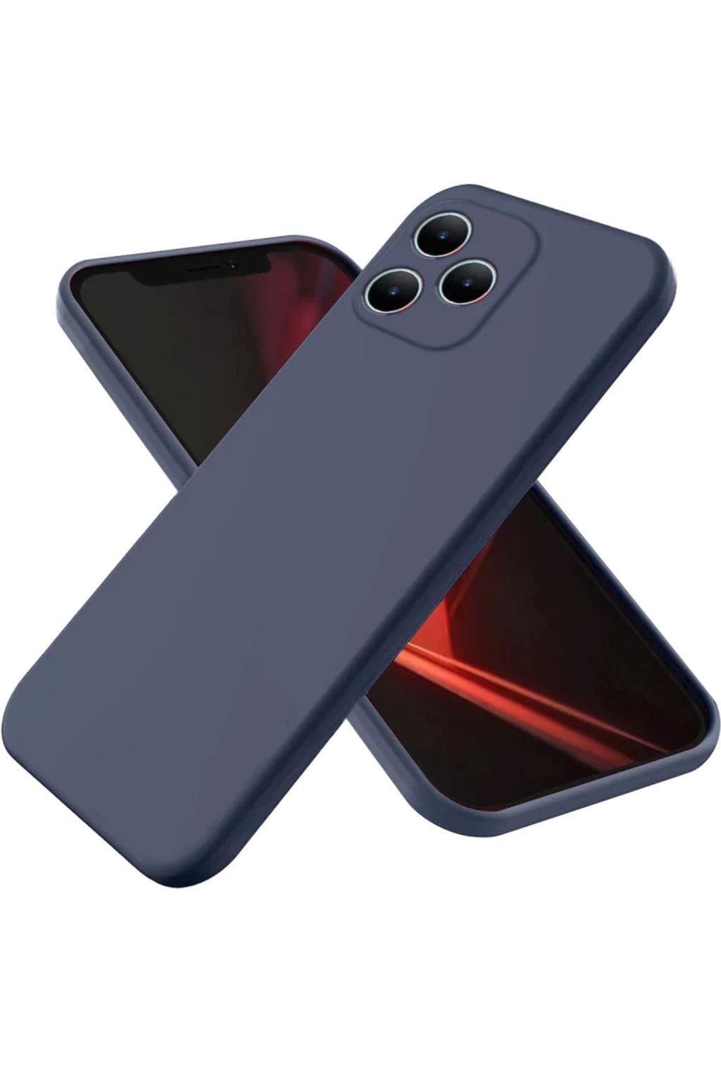 Realme Note 50 4G Uyumlu Kılıf First Silikon - Lacivert