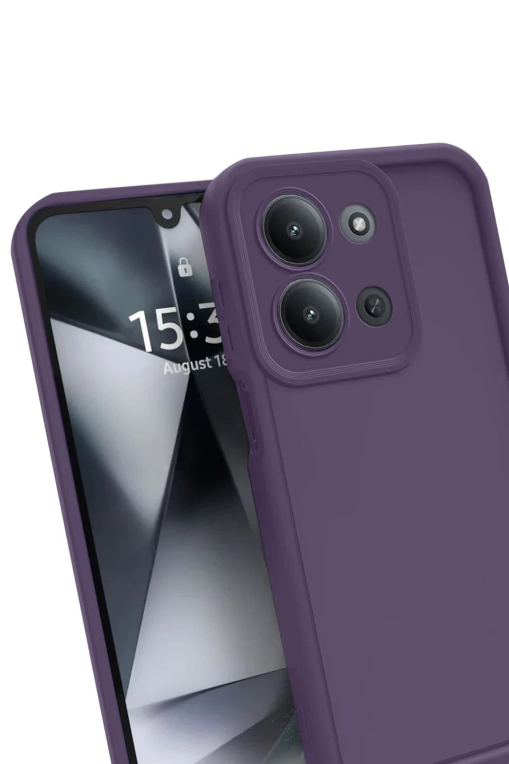 Xiaomi Redmi 15C 4G Uyumlu Viera Silikon - Mürdüm