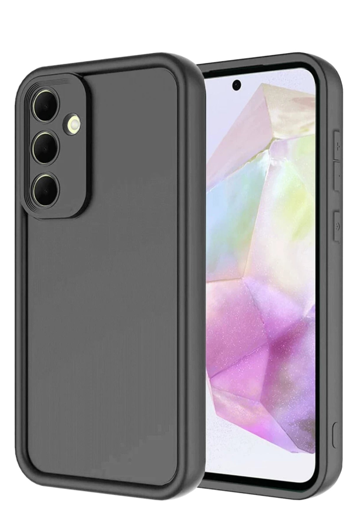 Samsung Galaxy A36 Uyumlu Kılıf Viera Silikon - Gri