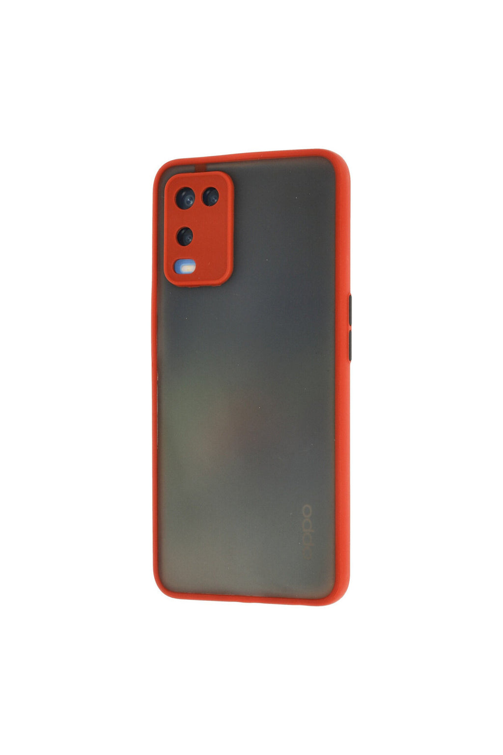 Oppo A54 4G Uyumlu Kılıf Montreal Silikon Kapak - Kırmızı