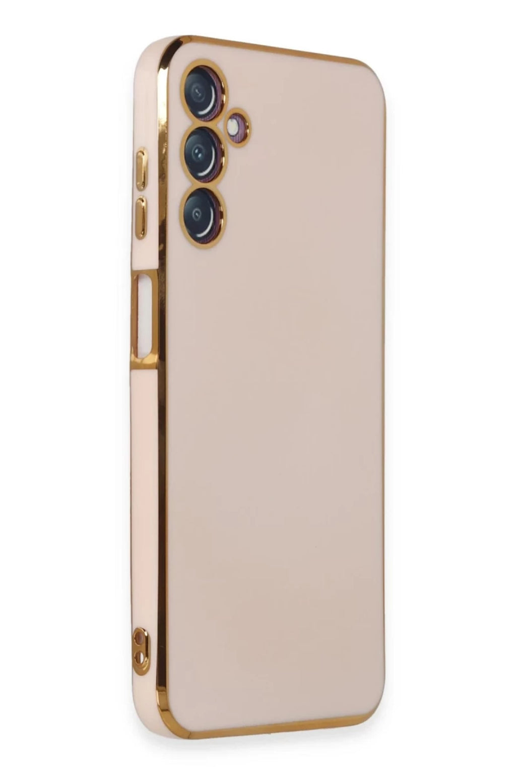 Samsung Galaxy M14 5G Uyumlu Kılıf Volet Silikon - Pembe