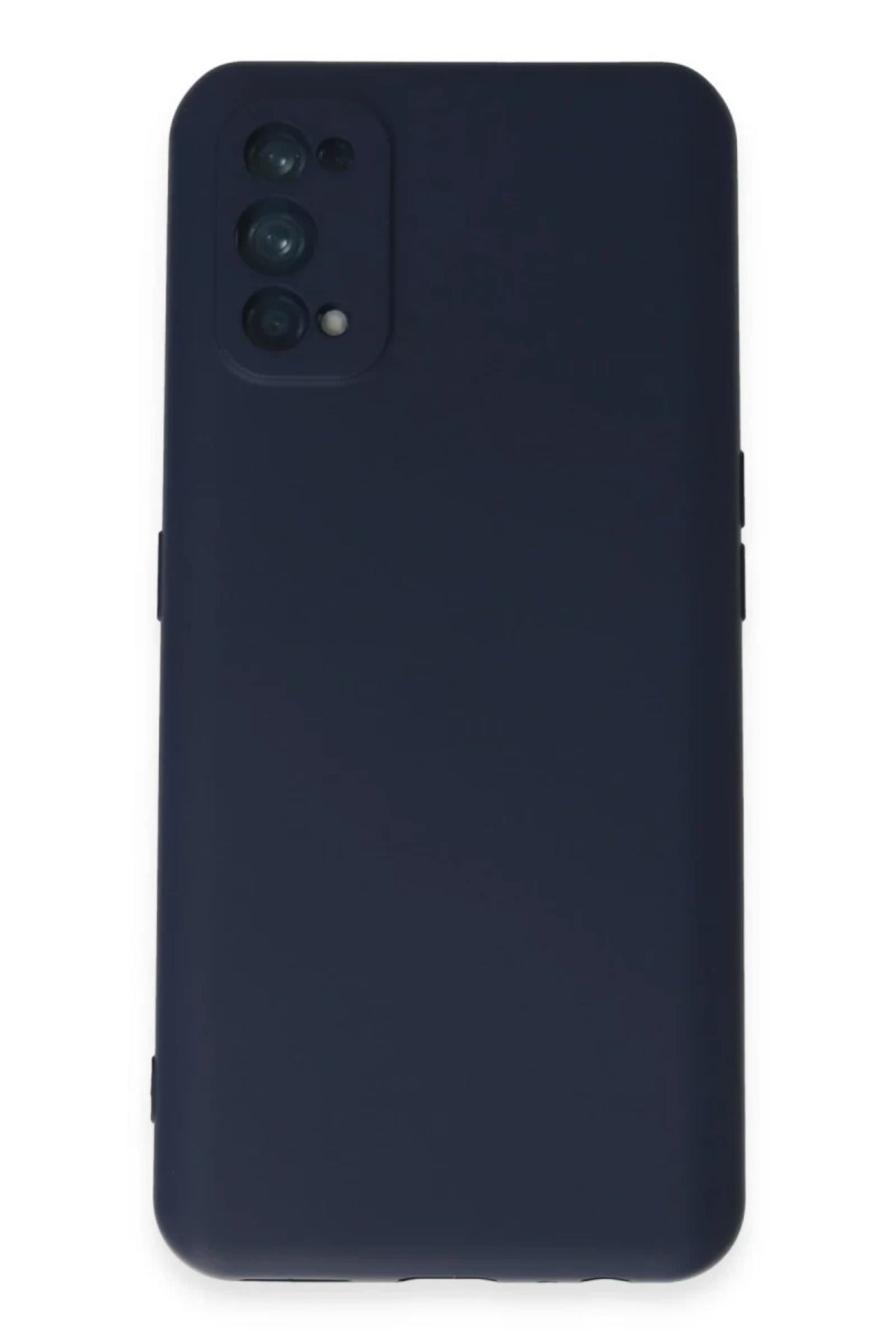 Realme 7 Pro Uyumlu Kılıf Nano içi Kadife Silikon - Lacivert