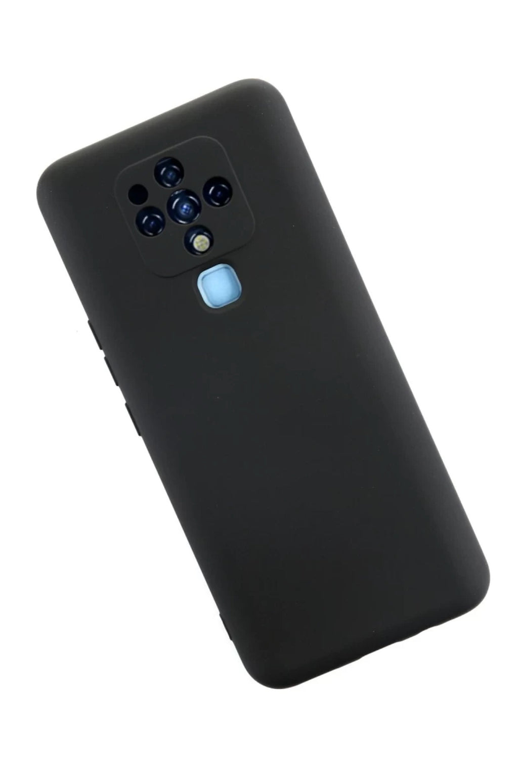 Tecno Camon 16 Uyumlu Kılıf Nano içi Kadife Silikon - Siyah