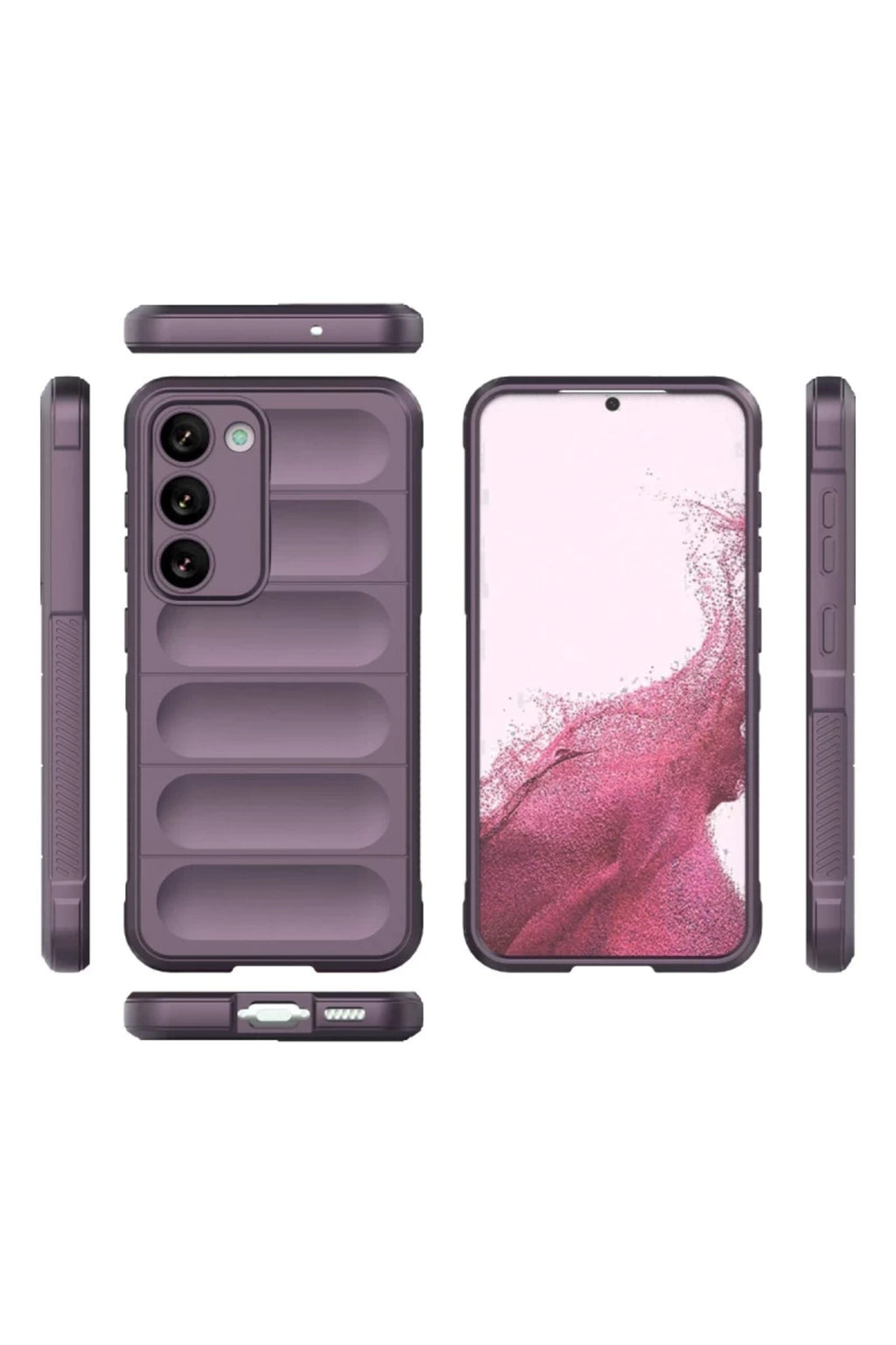 Samsung Galaxy S23 Plus Uyumlu Kılıf Optimum Silikon - Mor
