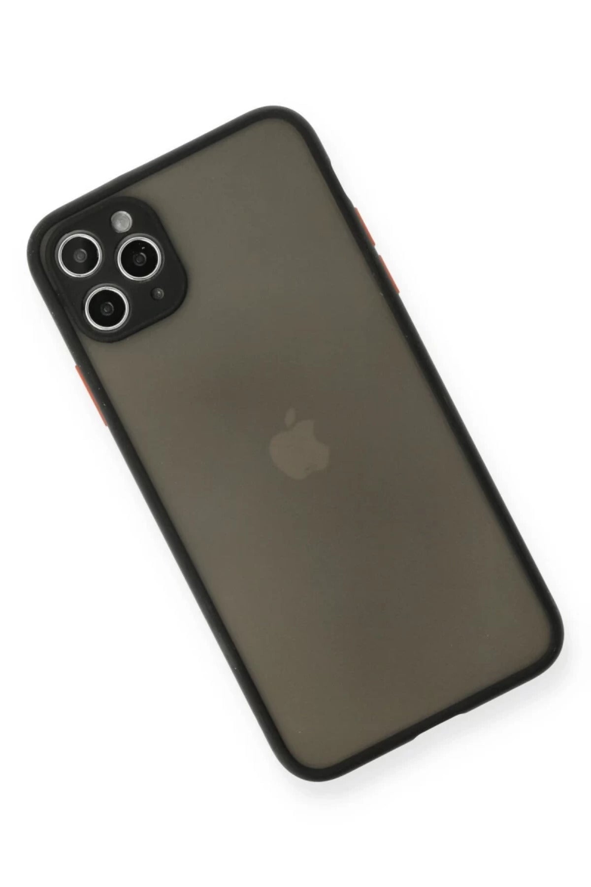 Apple iPhone 11 Pro Max Uyumlu Kılıf Montreal Silikon Kapak - Siyah