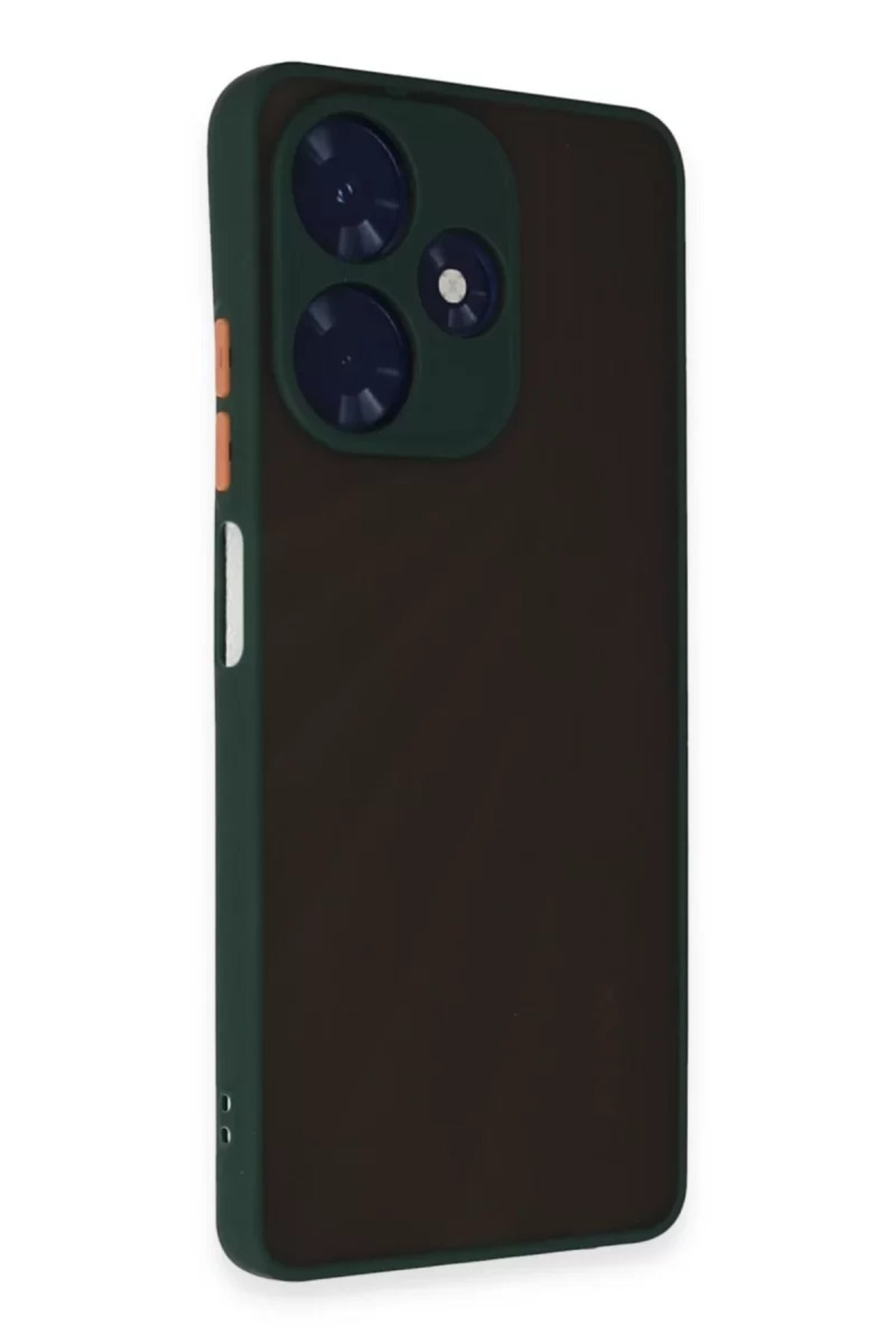İnfinix Hot 30 4G Uyumlu Kılıf Montreal Silikon Kapak - Yeşil