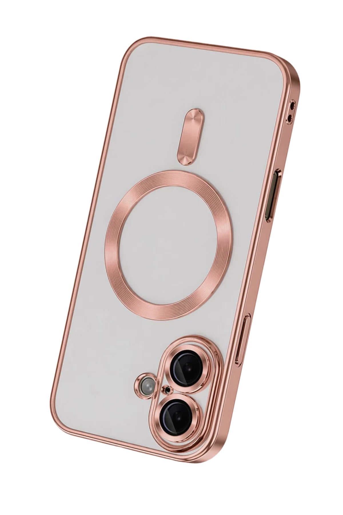 Apple iPhone 16 Uyumlu Kılıf Kross Magneticsafe Kapak - Rose