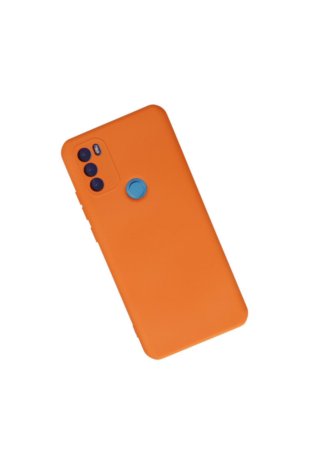 General Mobile GM 21 Plus Kılıf Nano içi Kadife Silikon - Turuncu
