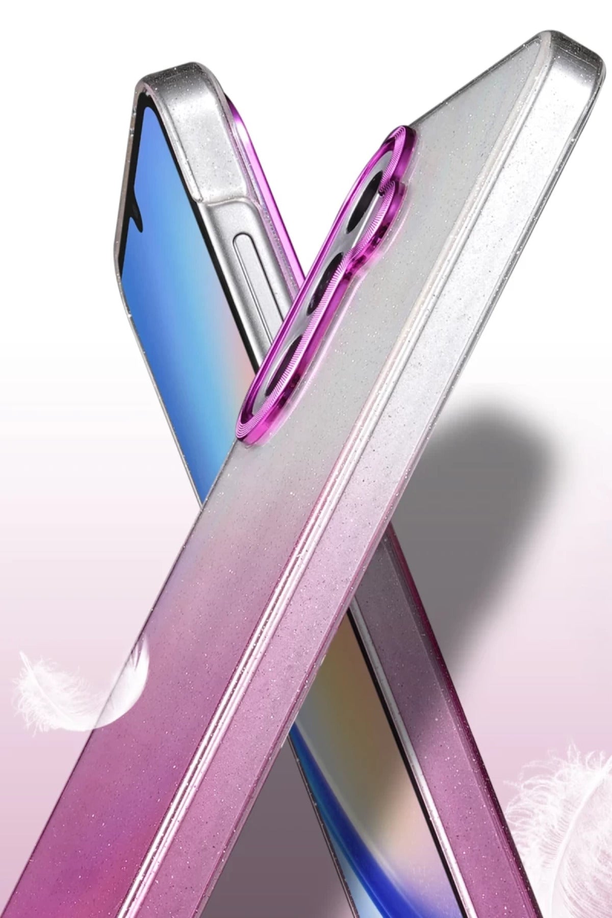 Samsung Galaxy A26 Uyumlu Glossy Kapak - Siyah