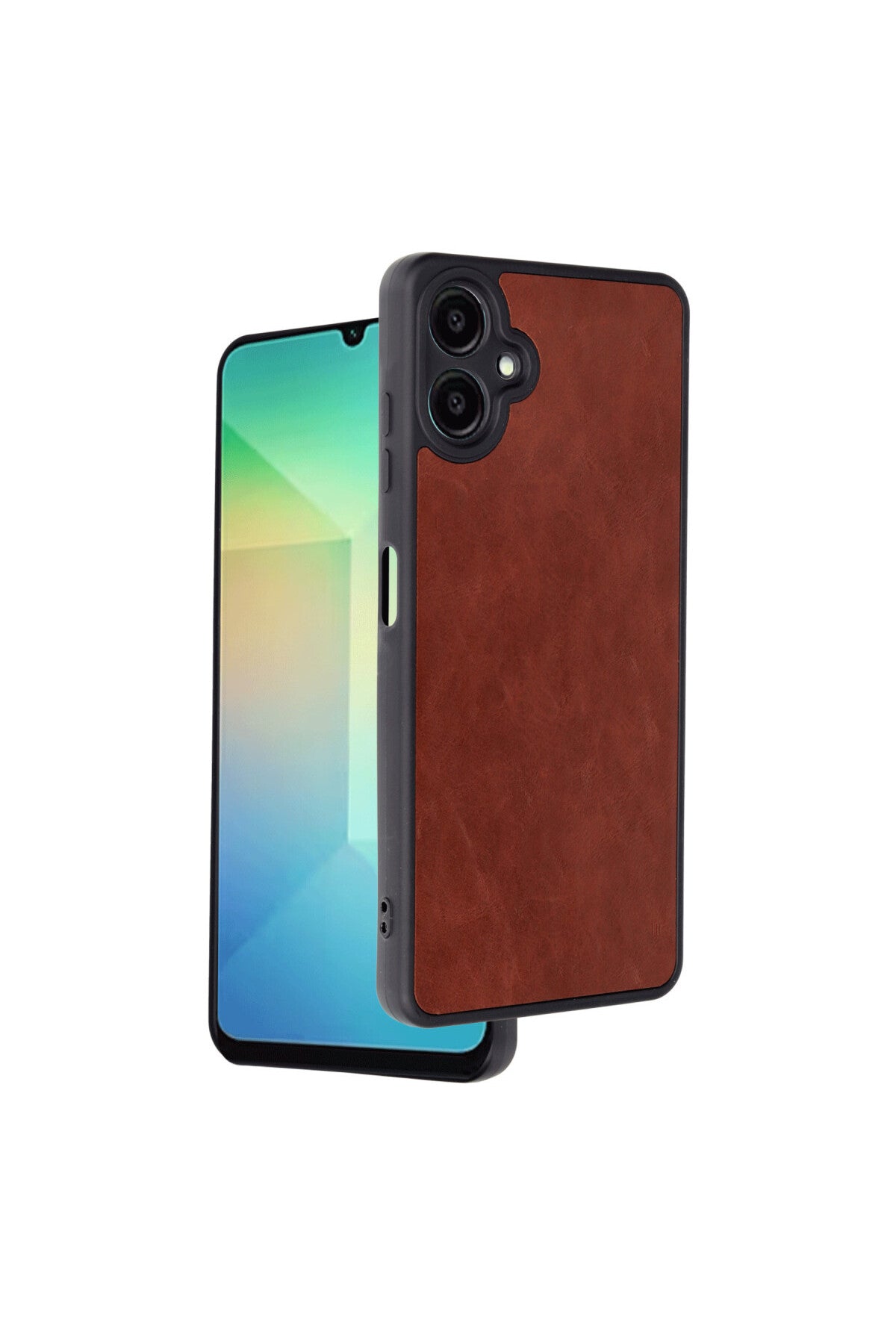 Samsung Galaxy A06 Uyumlu Kılıf Aras Deri Kapak - Bordo