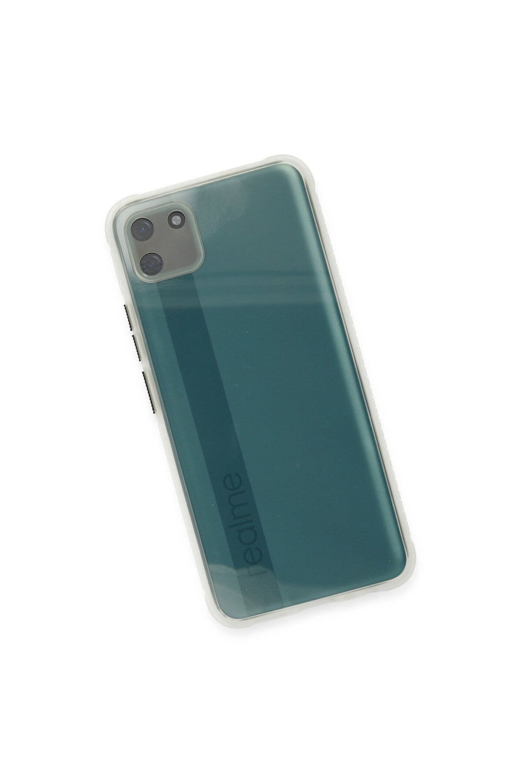 Realme C11 Uyumlu Kılıf Miami Şeffaf Silikon - Şeffaf