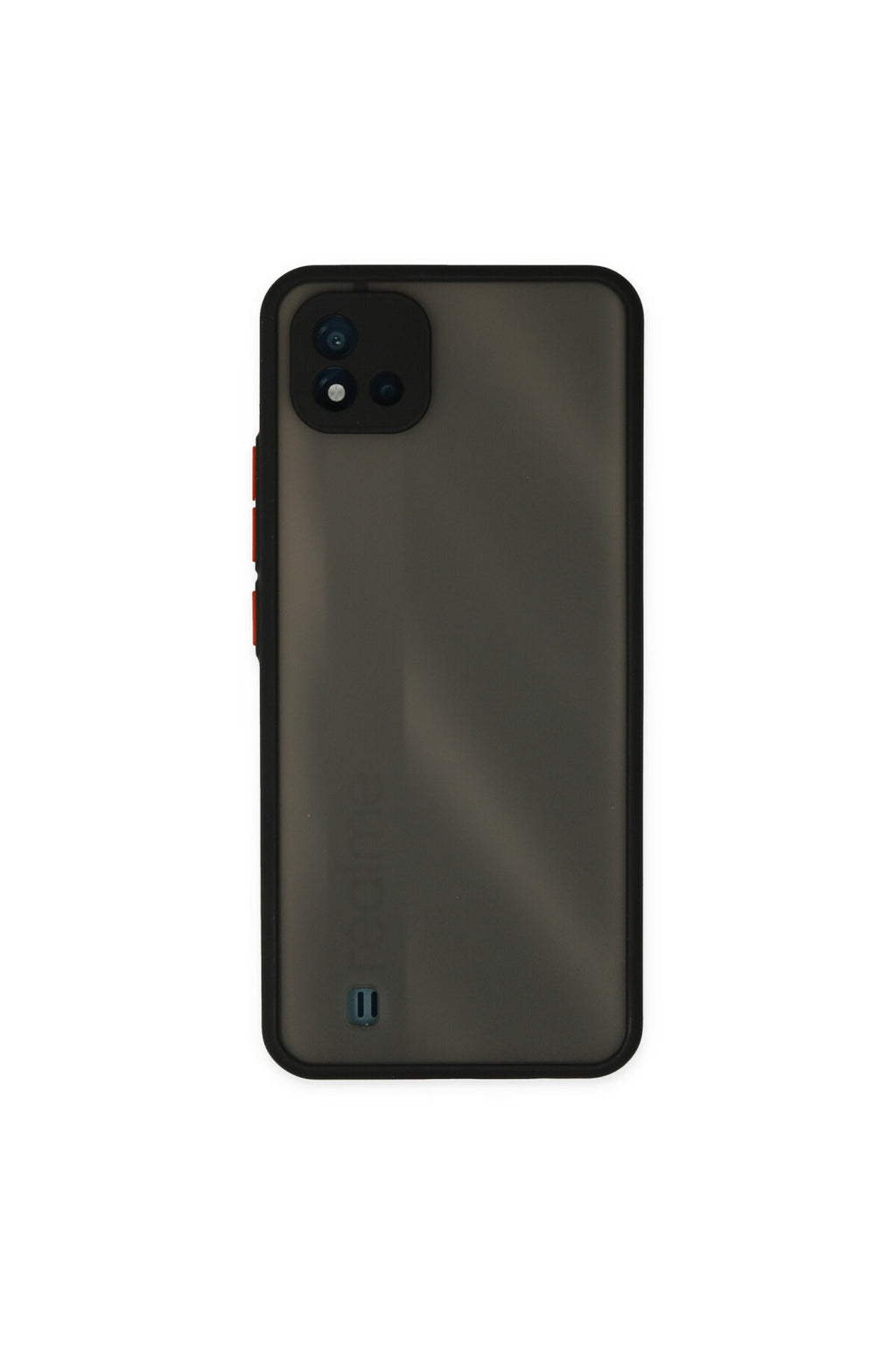 Realme C11 2021 Uyumlu Kılıf Montreal Silikon Kapak - Siyah