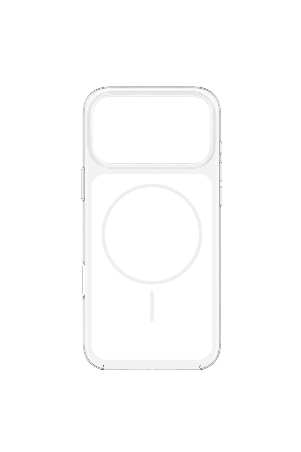 Joko Apple iPhone 17 Pro Uyumlu Vizima Magsafe Kapak - Beyaz