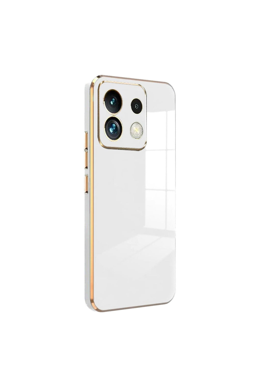 Xiaomi Redmi Note 13 4G Uyumlu Kılıf Volet Silikon - Beyaz
