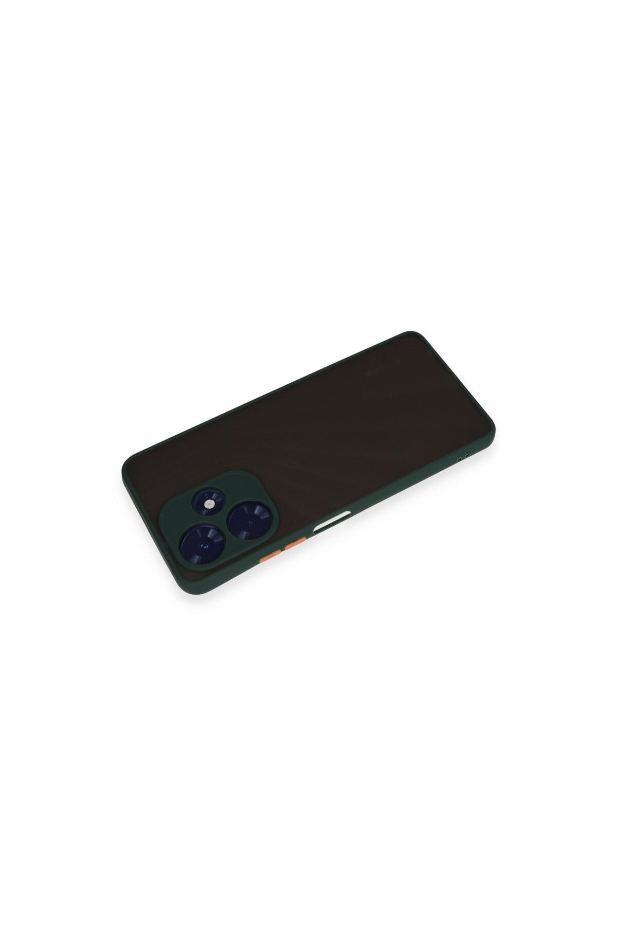 İnfinix Hot 30 4G Uyumlu Kılıf Montreal Silikon Kapak - Yeşil
