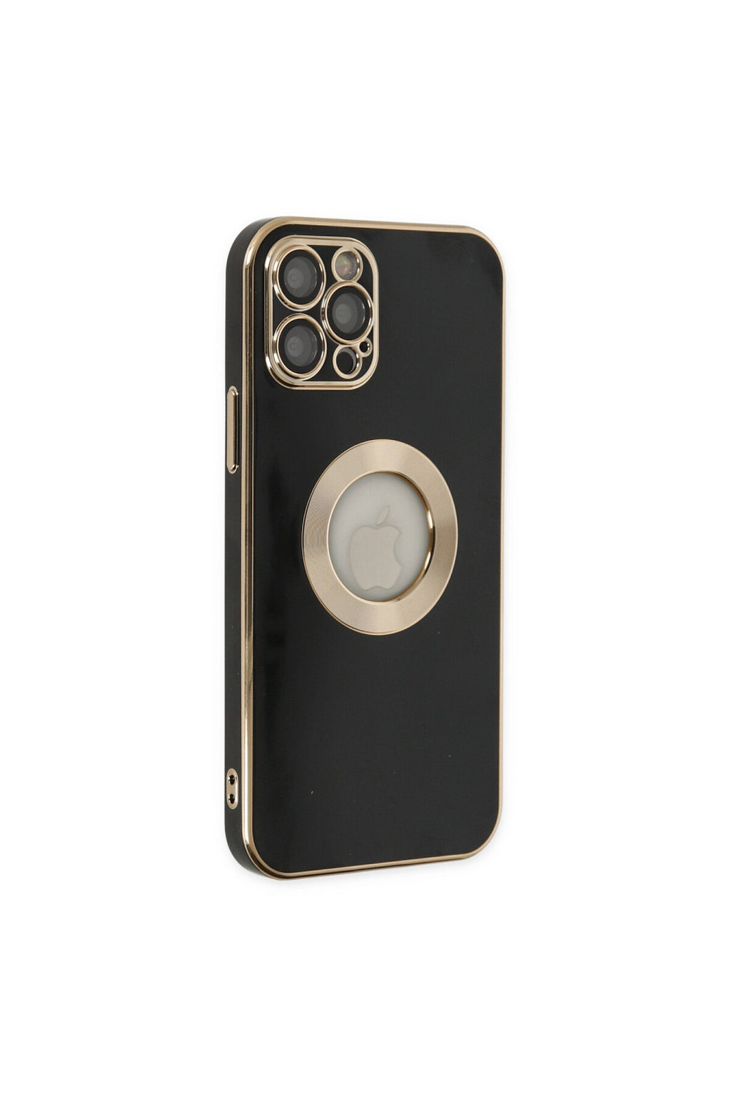 Apple iPhone 12 Pro Uyumlu Kılıf Store Silikon - Siyah