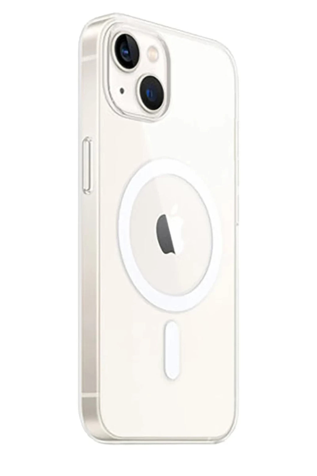 Apple iPhone 15 Plus Uyumlu Kılıf Pc Real Magsafe Kapak - Şeffaf