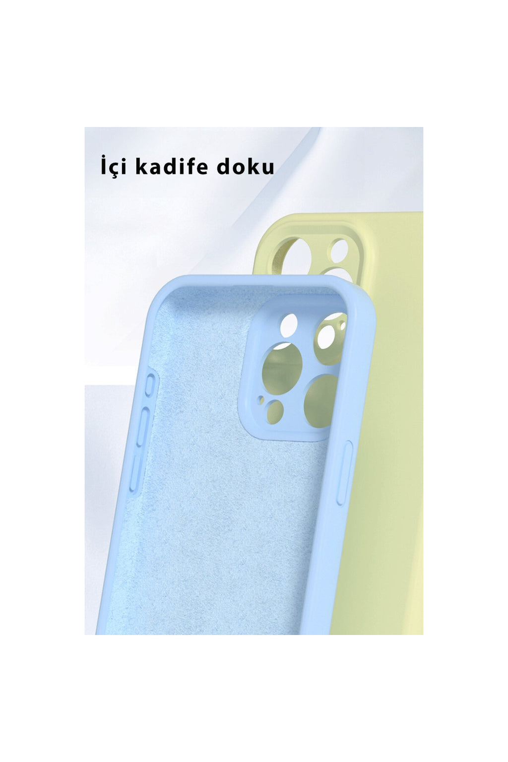 Apple iPhone 16 Pro Uyumlu Kılıf Nano içi Kadife Silikon - Lila