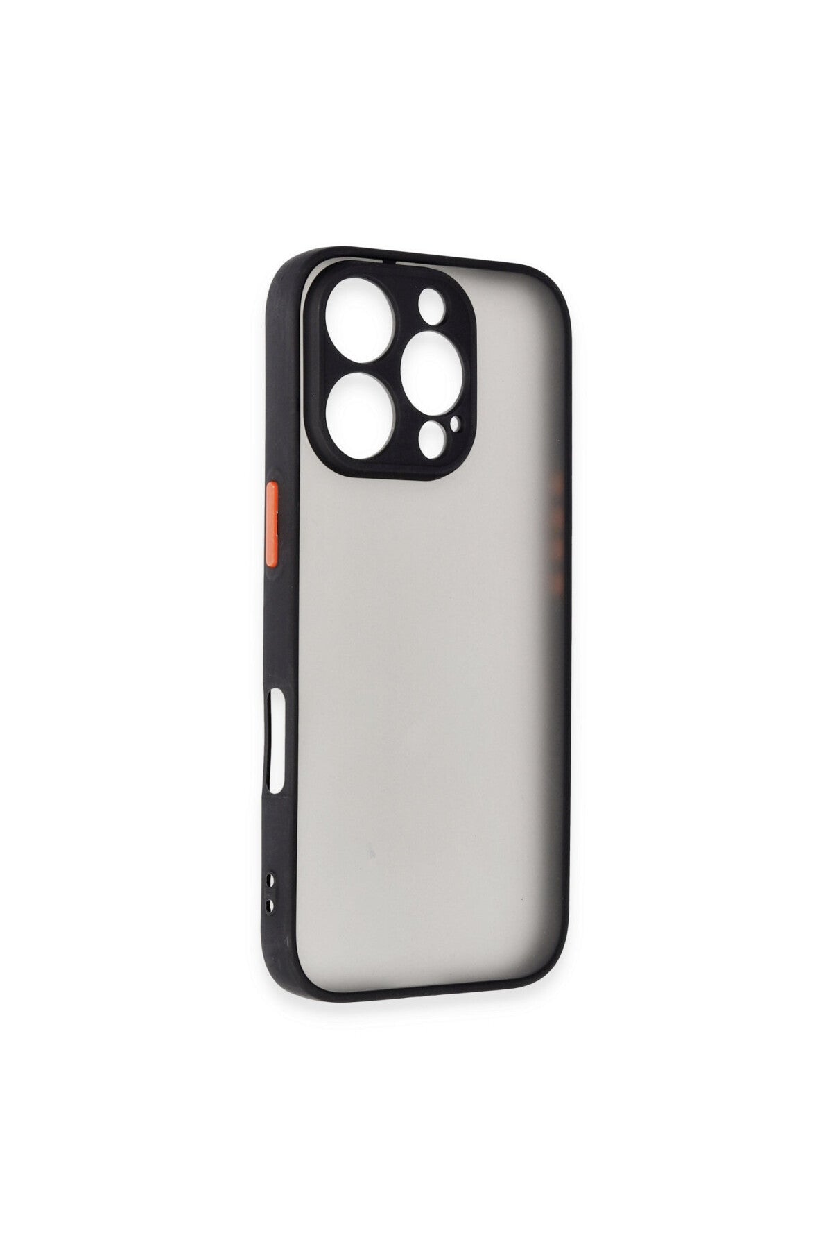 Apple iPhone 16 Pro Uyumlu Kılıf Montreal Silikon Kapak - Siyah