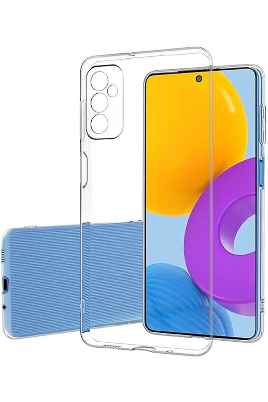 Samsung Galaxy A05S Uyumlu Kılıf Lüx Şeffaf Silikon
