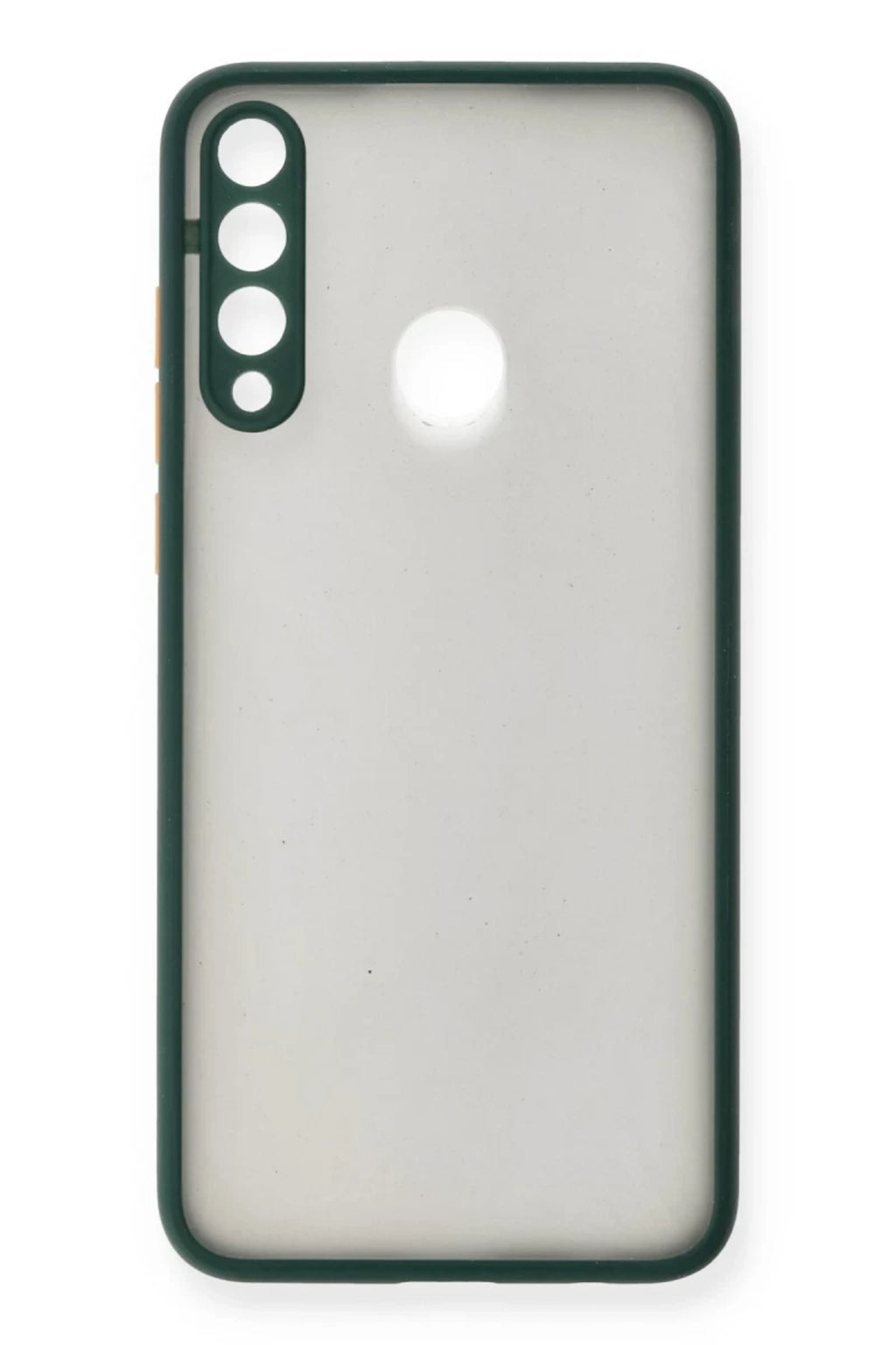 Huawei Y6P Uyumlu Kılıf Montreal Silikon Kapak - Yeşil
