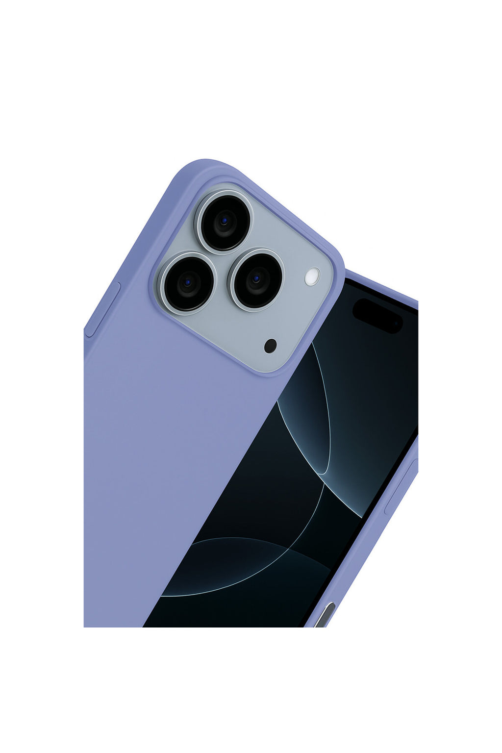 Apple iPhone 17 Pro Max Uyumlu Nano içi Kadife Silikon - Lila