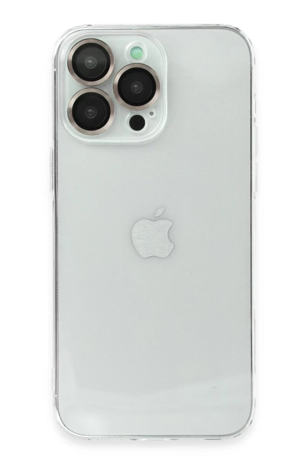 Apple iPhone 13 Pro Uyumlu Kılıf Luko Lens Silikon -Yeşil