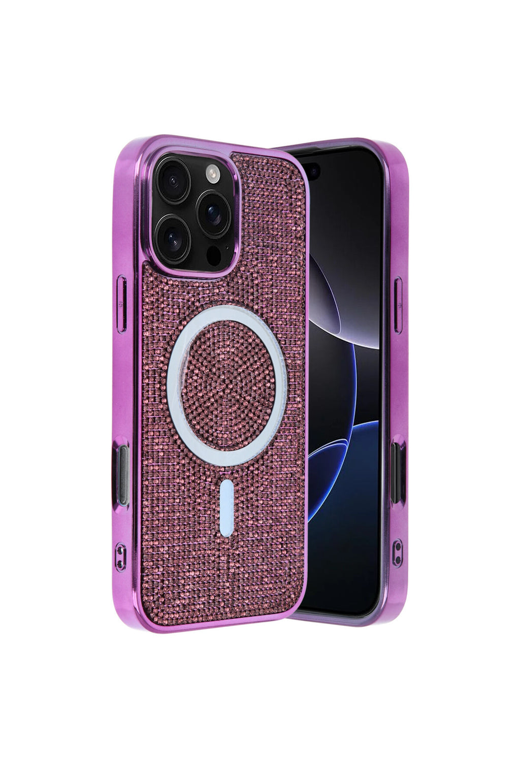 Joko Apple iPhone 16 Pro Max Uyumlu Helen Magsafe Kapak - Derin Mor