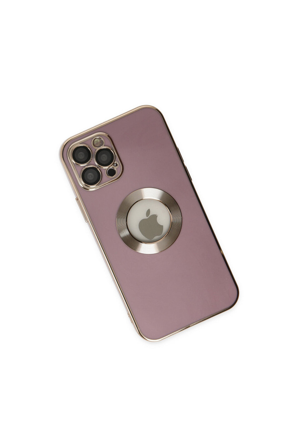 Apple iPhone 12 Pro Uyumlu Kılıf Store Silikon - Mor