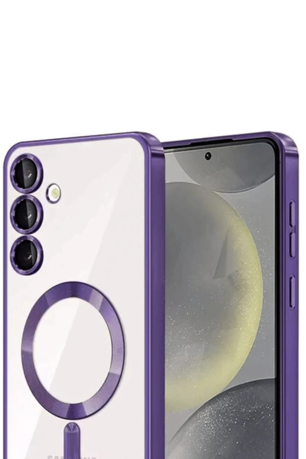 Samsung Galaxy A17 5G Uyumlu Kross Magneticsafe Kapak - Mor