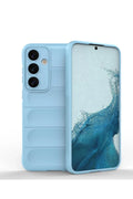 Samsung Galaxy S24 Uyumlu Kılıf Optimum Silikon - Sky Blue