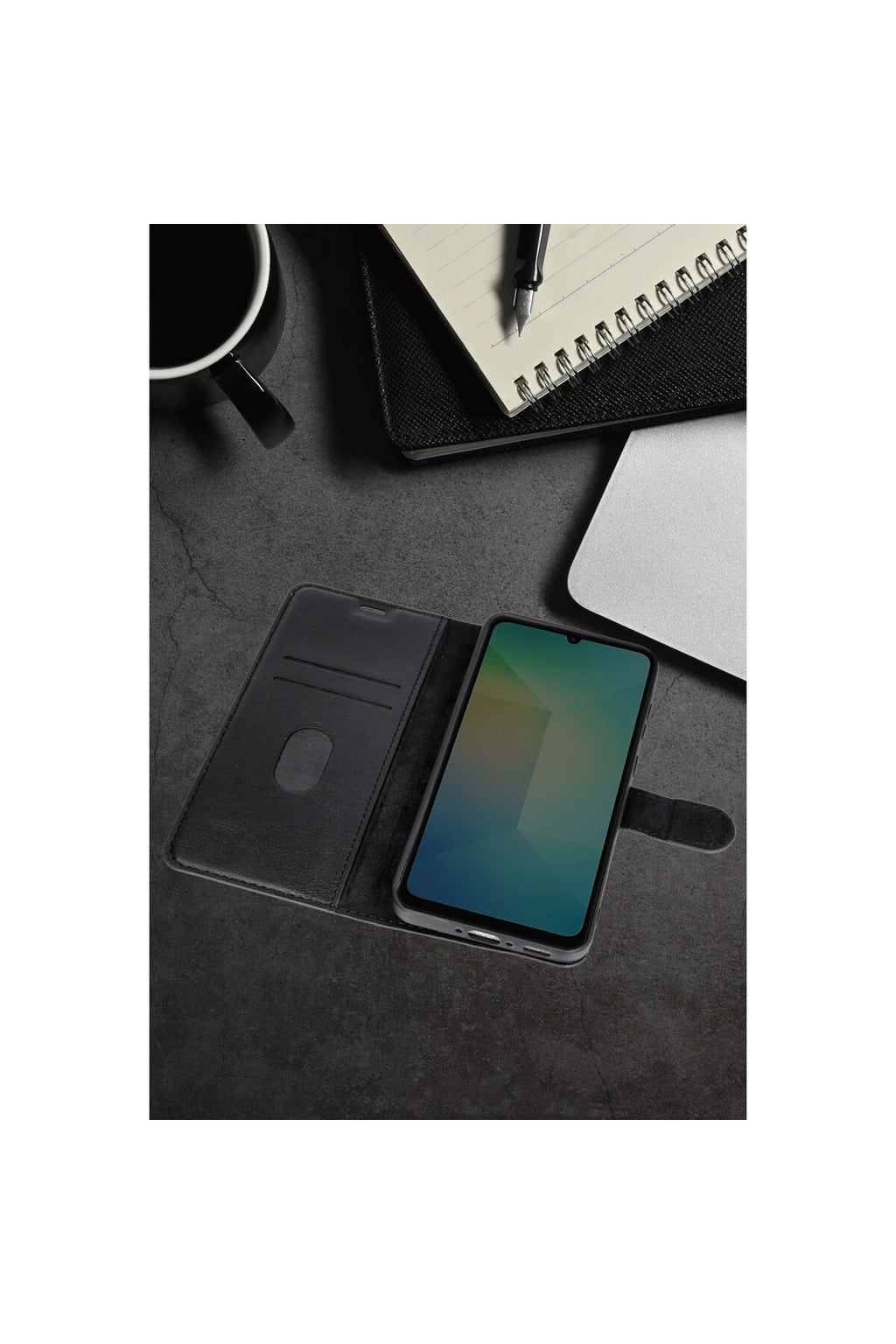 Samsung Galaxy A26 Uyumlu Kılıf Trend S Plus Kapaklı Kılıf - Lacivert