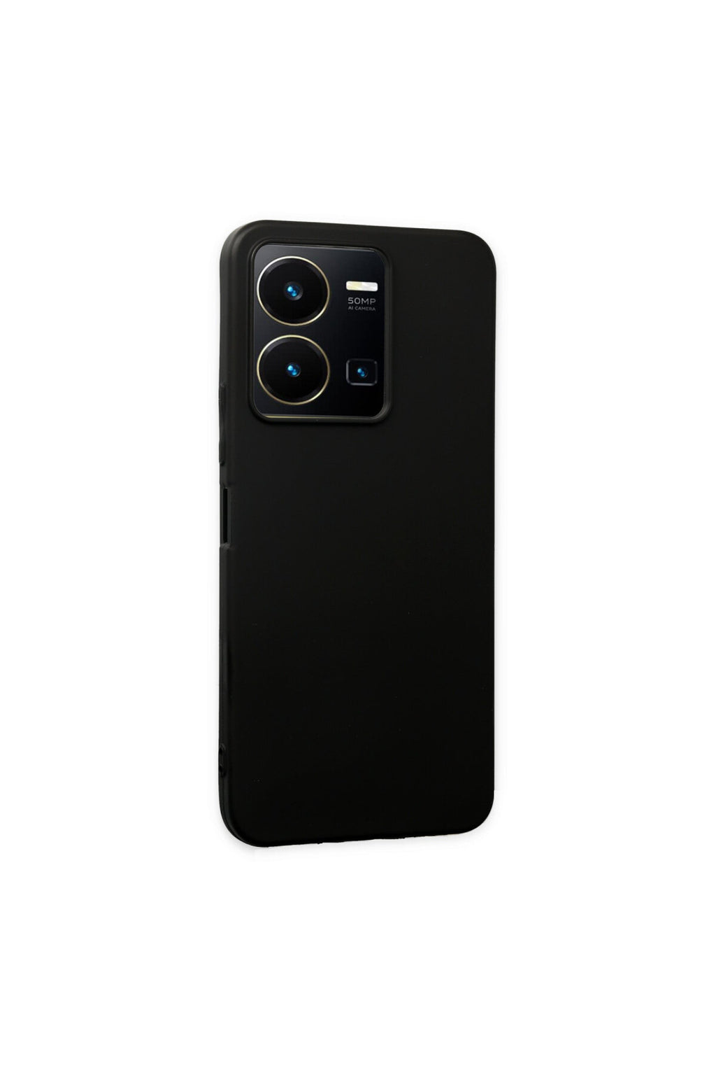 Vivo Y35 Uyumlu Kılıf First Silikon - Siyah