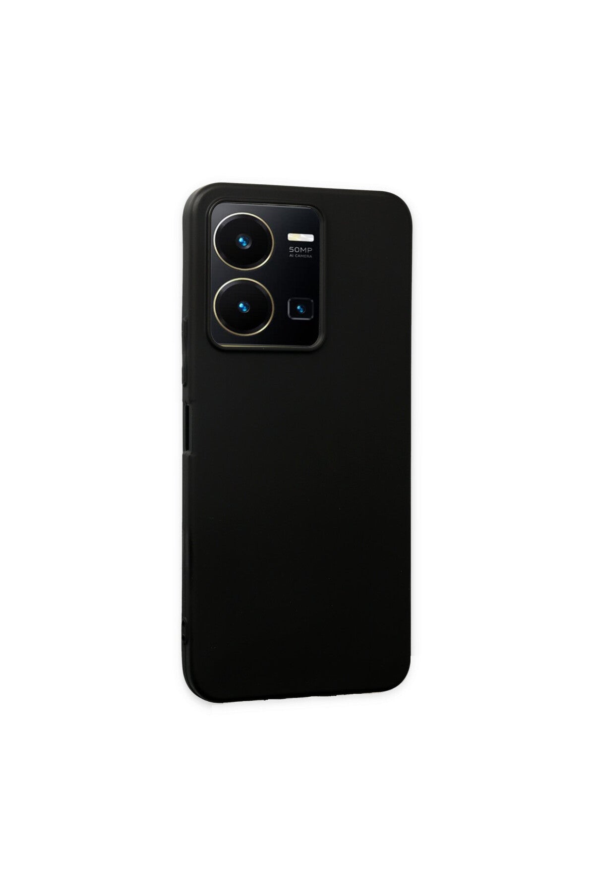 Vivo Y35 Uyumlu Kılıf First Silikon - Siyah
