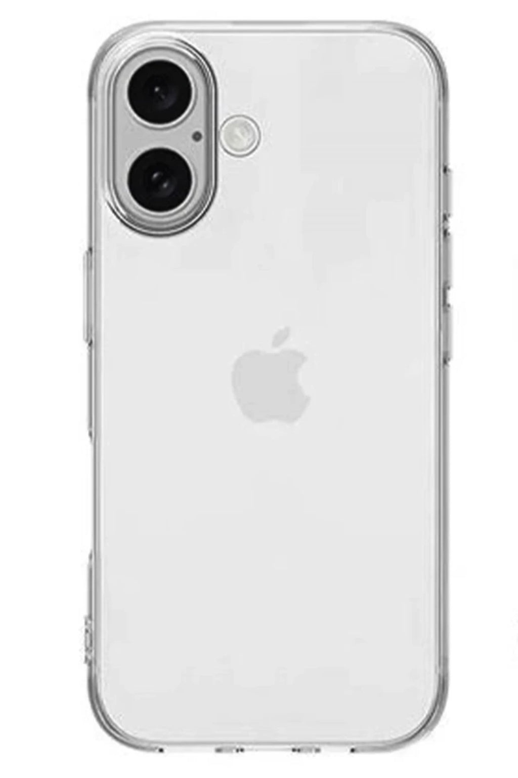 Apple iPhone 16 Plus Uyumlu Kılıf Lüx Şeffaf Silikon
